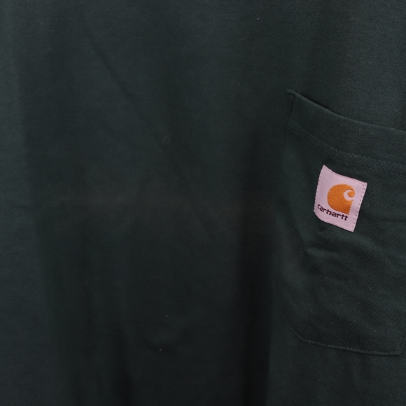 New Carhartt Mens 4XL Pocket T Shirt Green - Picture 4 of 8